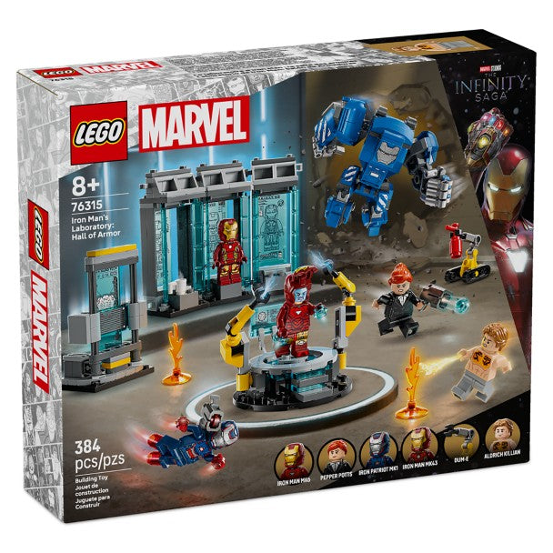 LEGO® Marvel Iron Man's Laboratory: Hall of Armor