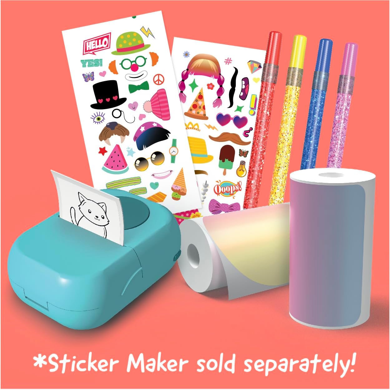 Hello Blink Sticker Refill Glitter