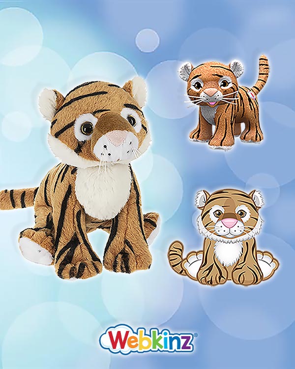 WEBKINZ BENGAL TIGER