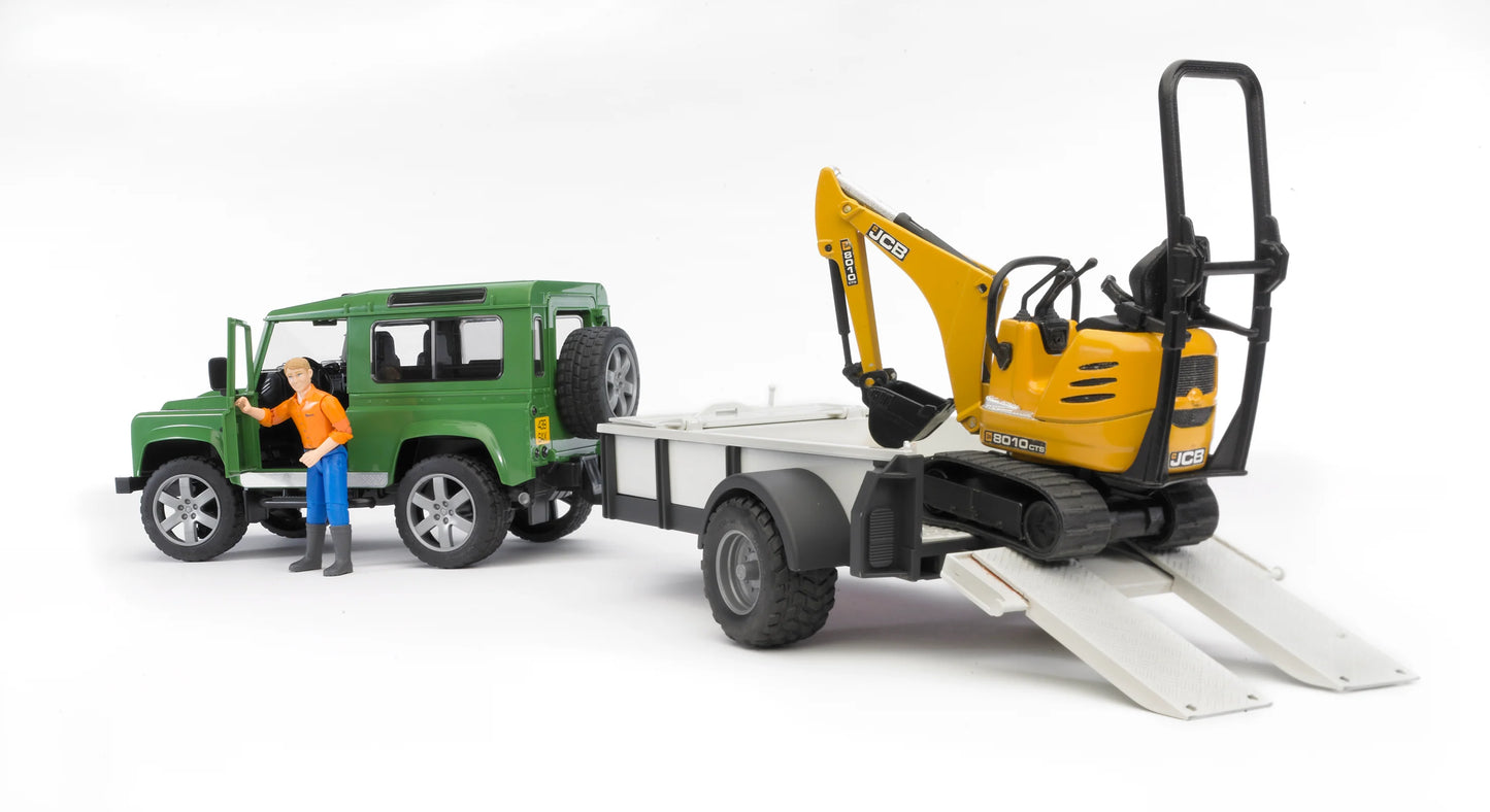 LAND ROVER W EXCAVATOR