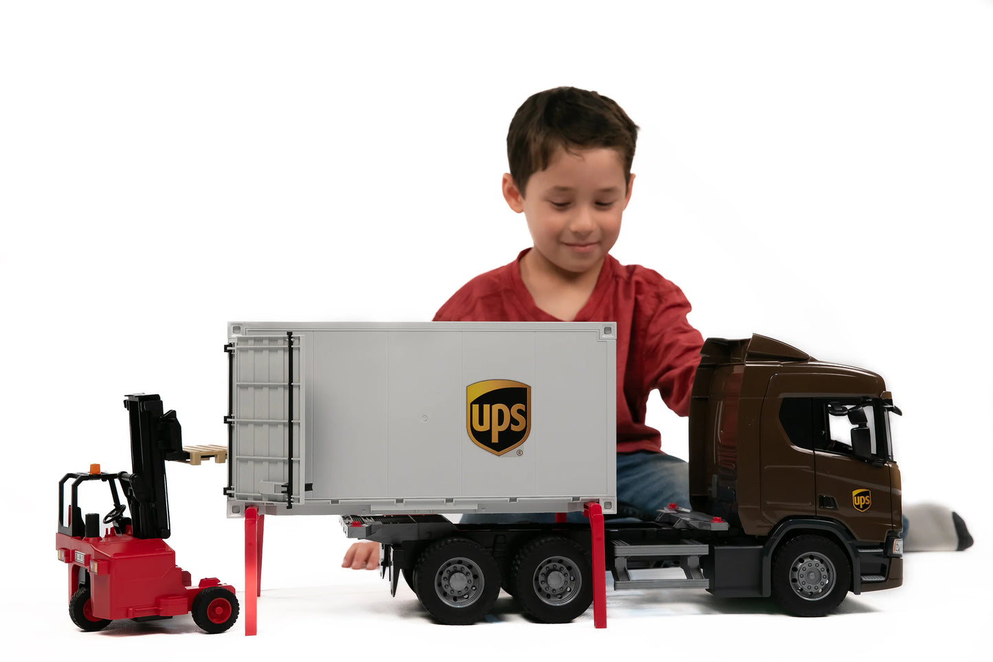 UPS LOGISTICS TRUCK