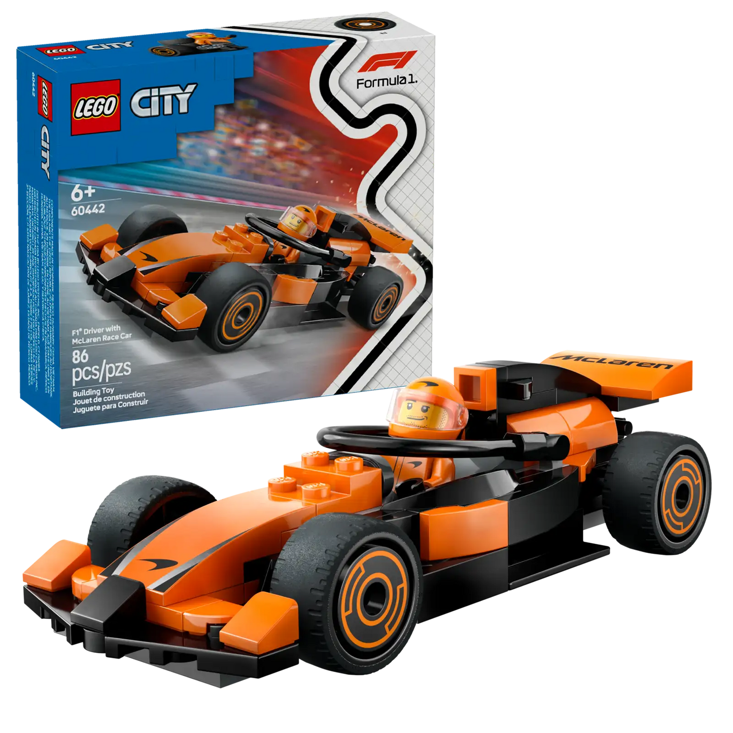 F1 DRIVER WITH MCLAREN RACE..