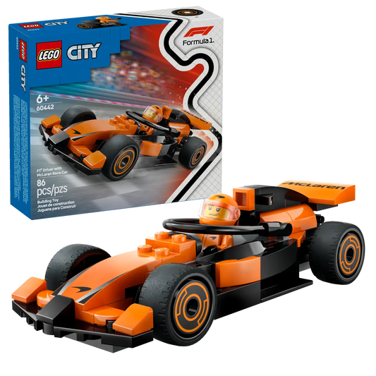 F1 DRIVER WITH MCLAREN RACE..