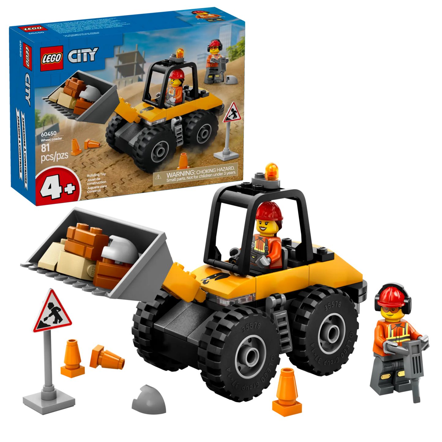 LEGO® YELLOW CONSTRUCTION LOADER