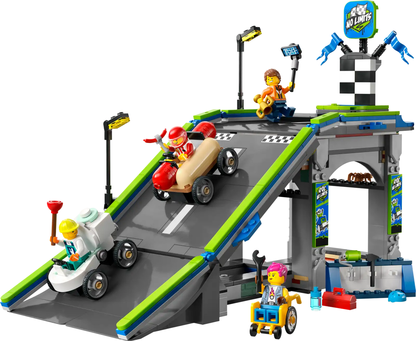 LEGO® RACE CAR RAMP TRACK