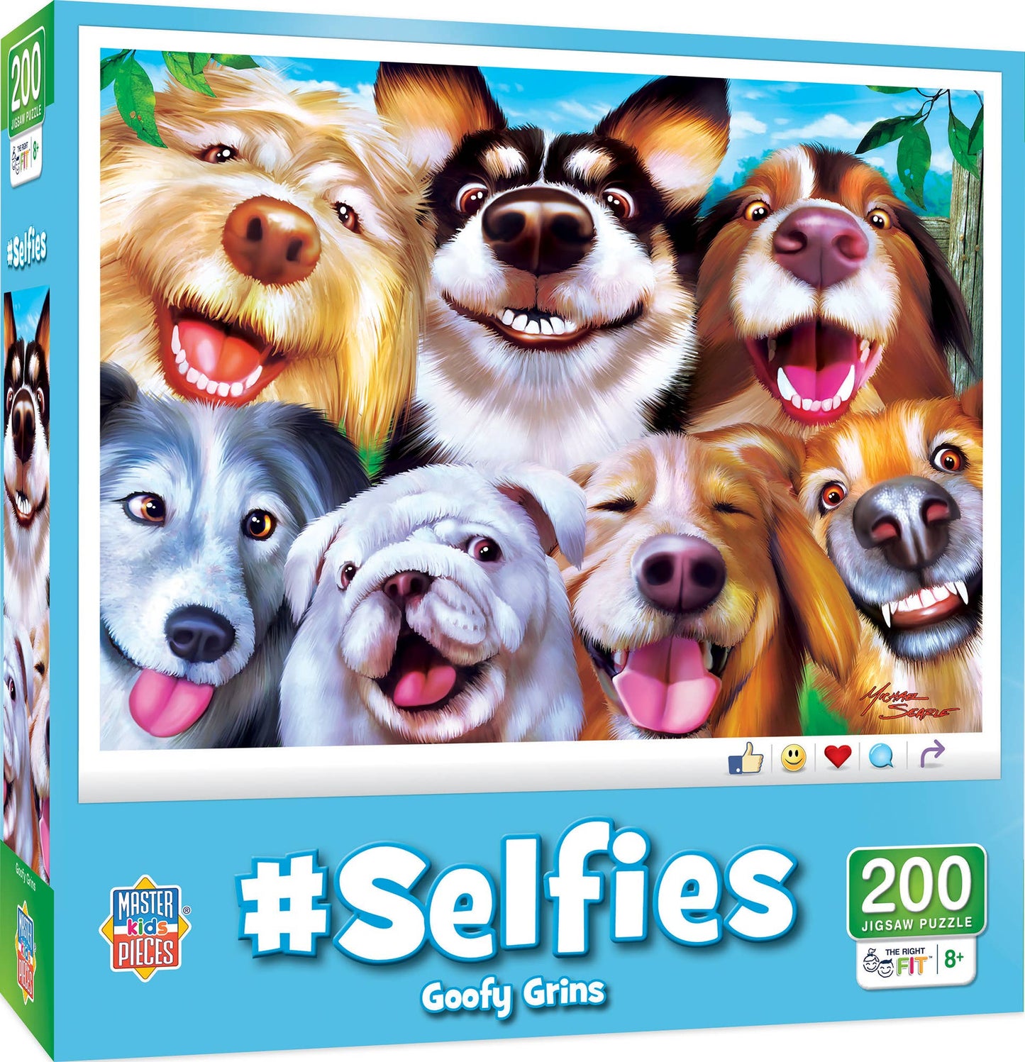 Goofy Grins 200 Piece Puzzle