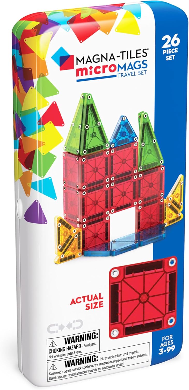 MAGNATILES MICRO MAGS TRAVEL 26 PIECES