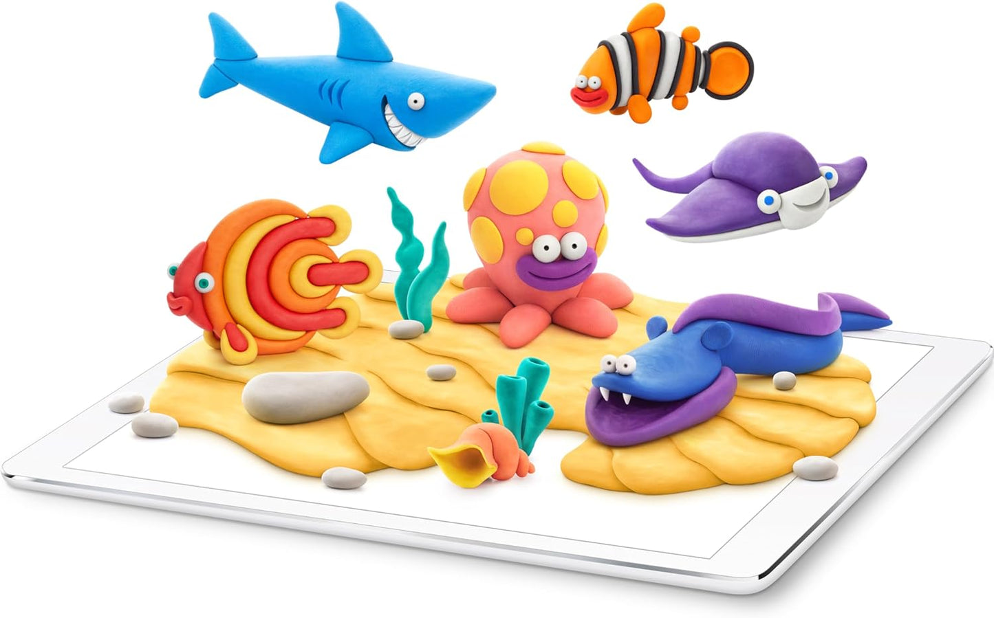 HEY CLAY OCEAN CREATURES