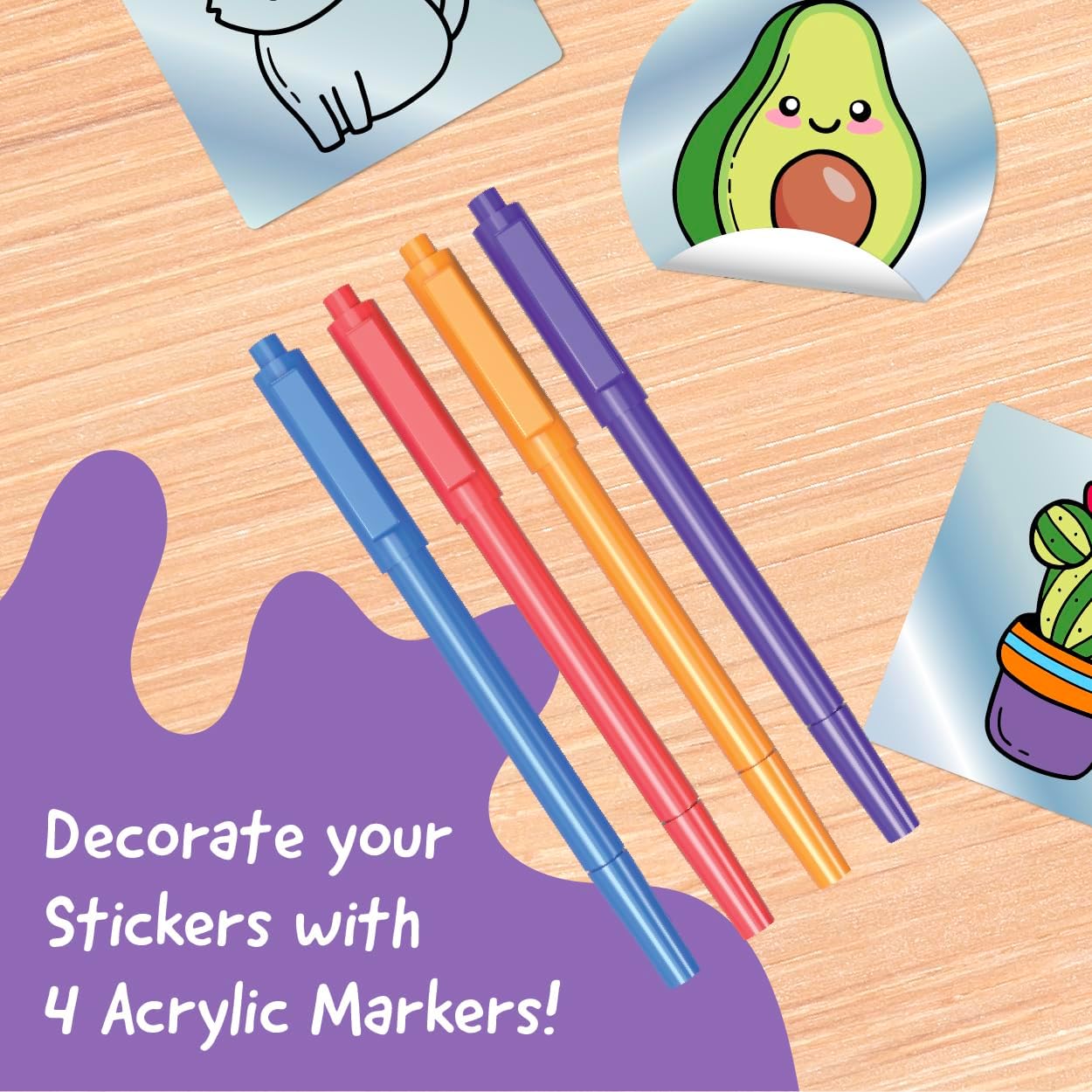 Hello Blink Sticker Refill Foil