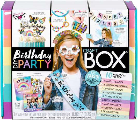 DIY BIRTHDAY ULTIMATE CRAFT BOX