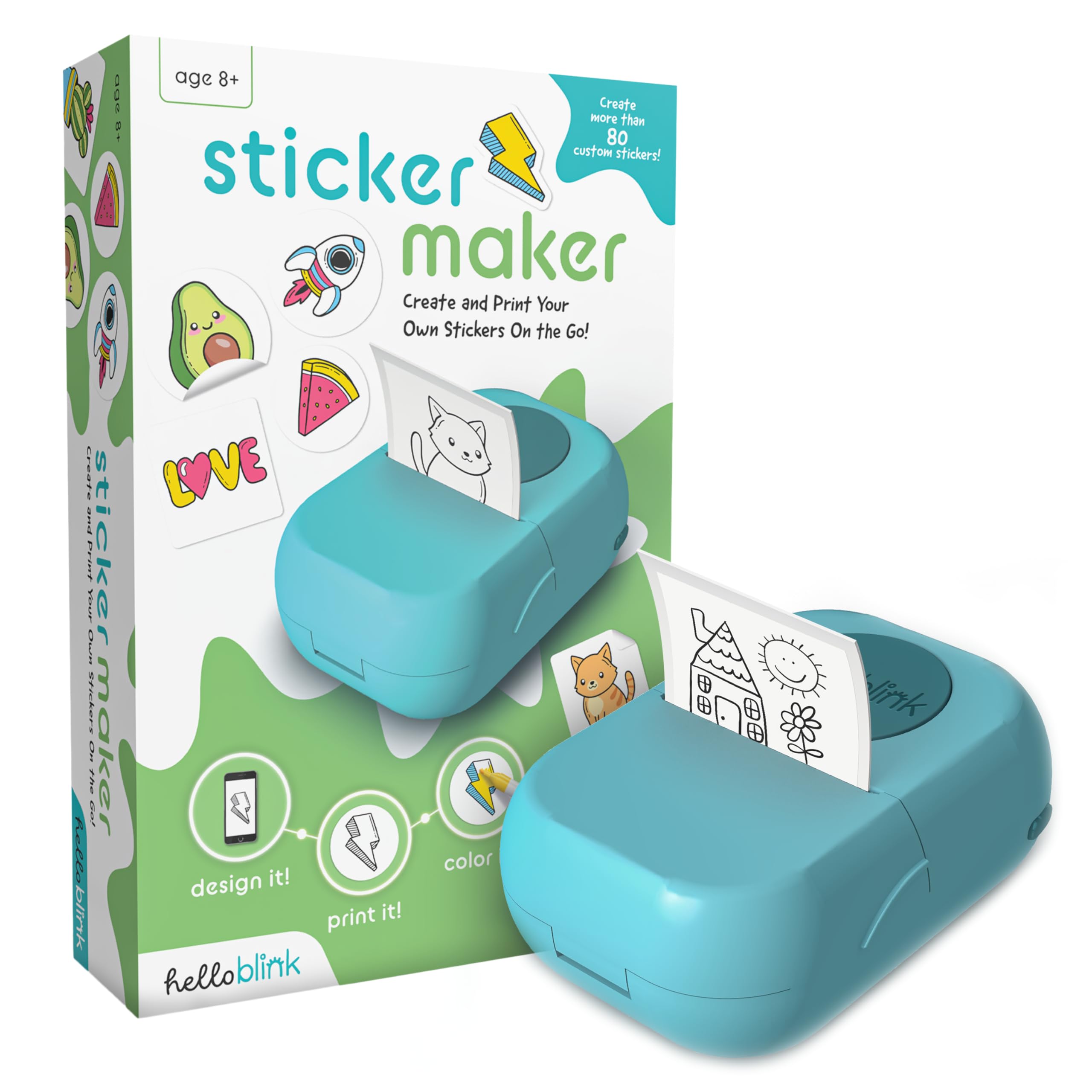 HELLO BLINK STICKER MAKER – Learning Express Toys of Collegeville ...