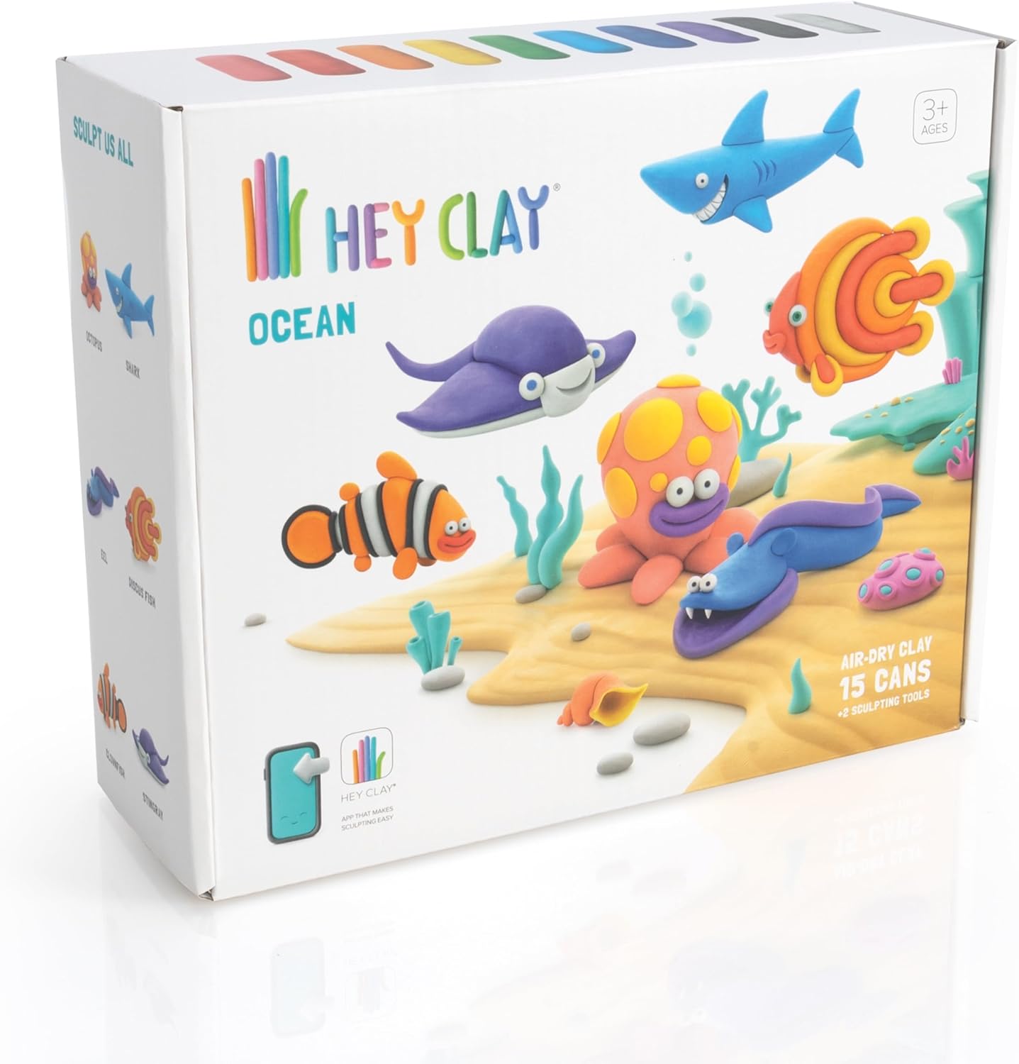 HEY CLAY OCEAN CREATURES