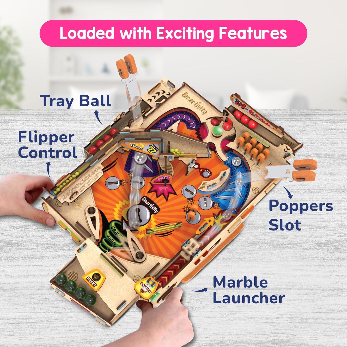 SMARTIVITY DIY PINBALL MACHINE