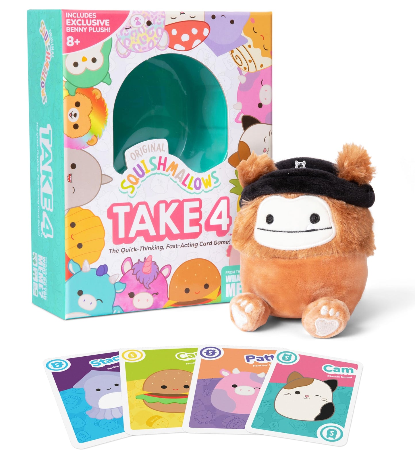 TAKE 4 SQUISHMALLOWS