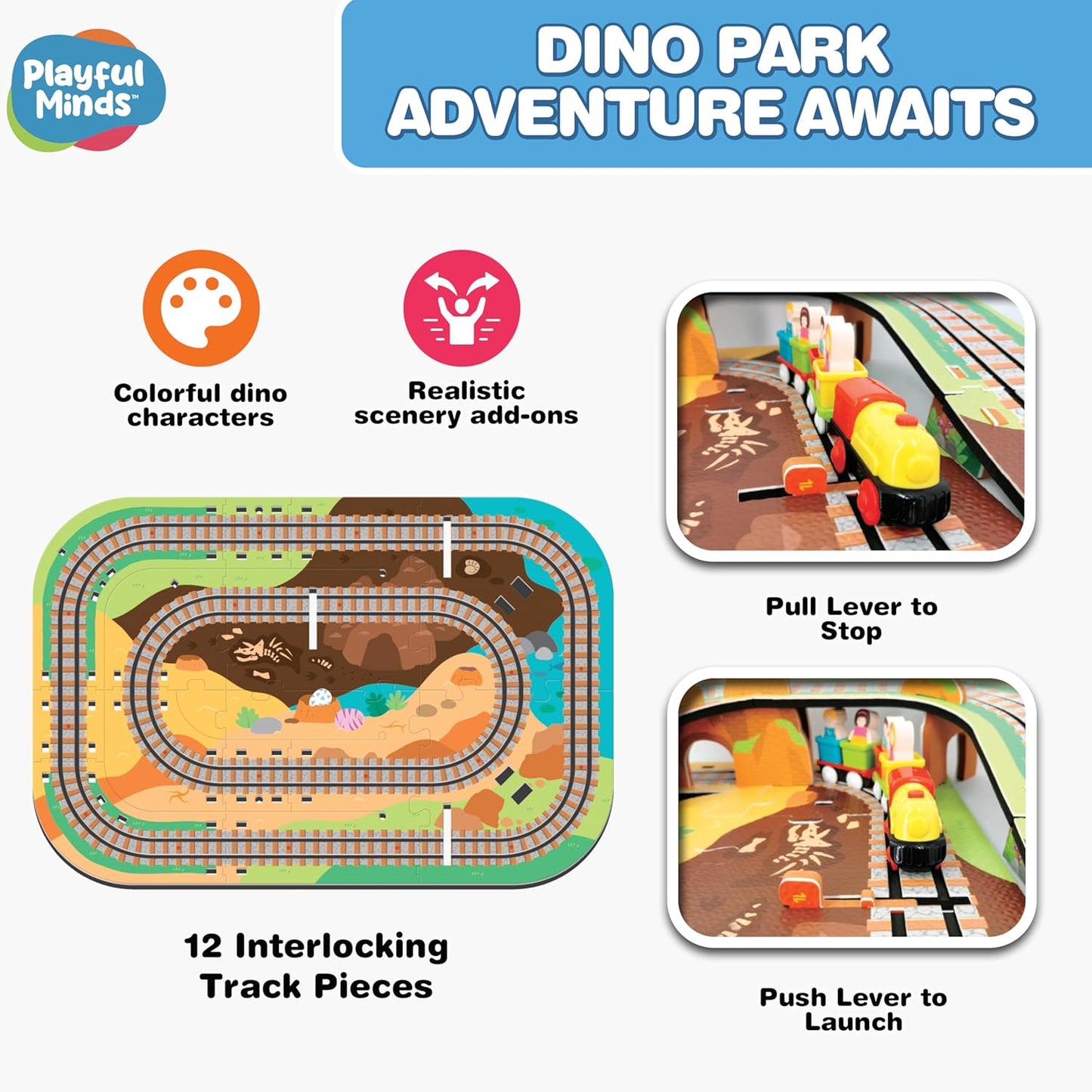 DINO PARK TRAIN PUZZLE