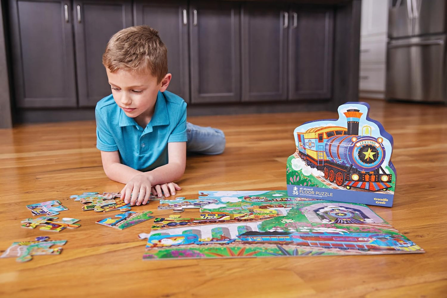 36-PC Puzzle ALL ABOARD