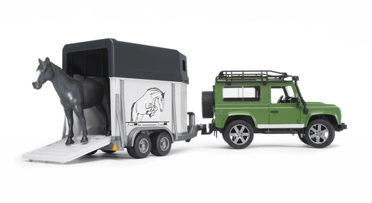 LAND ROVER W HORSE TRAILER