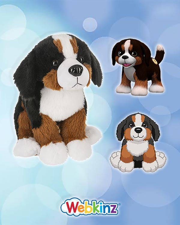 WEBKINZ BERNESE MOUNTAIN DOG