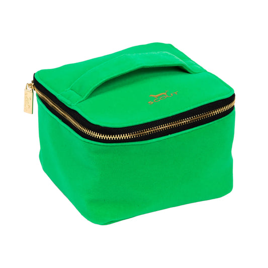 HIDDEN GEM JEWELRY CASE - GREEN VELVET