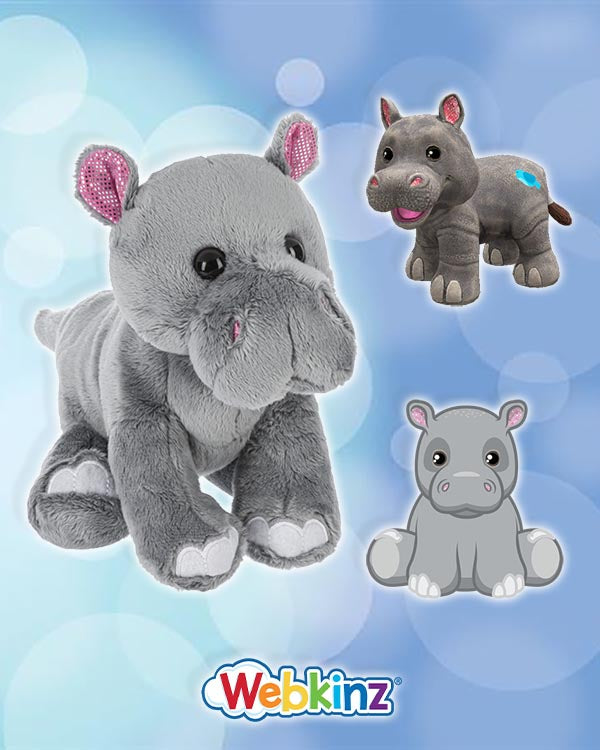 WEBKINZ HIPPO