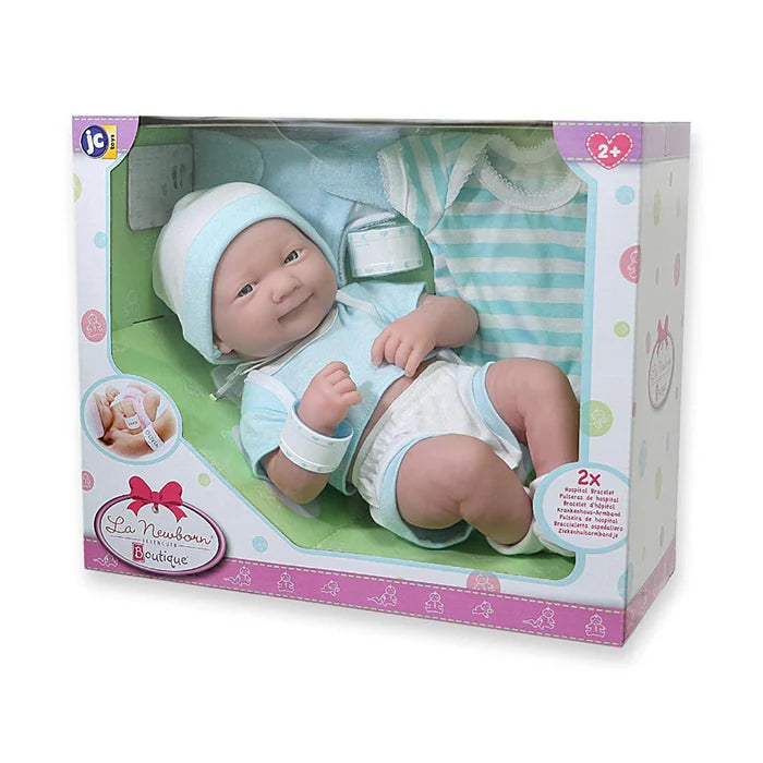 La Newborn Doll Blue Deluxe Layette Set
