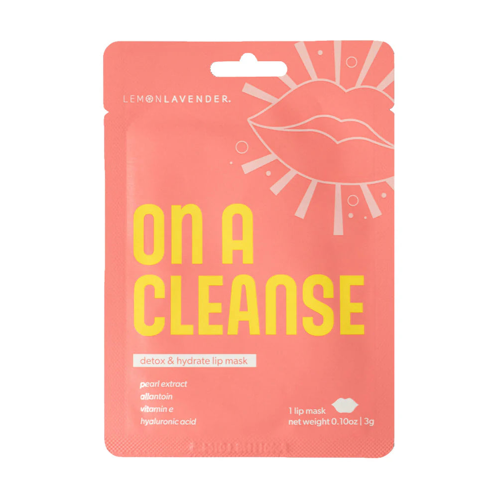 Lemon Lavender Pucker Up Hydrogel Lip Mask