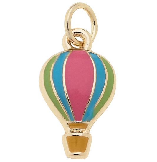 HOT AIR BALLOON ENAMEL CHARM