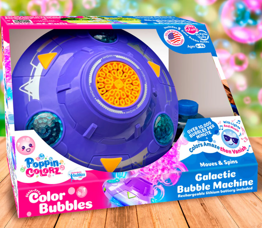 POPPINCOLORZ GALACTIC BUBBLE MACHINE