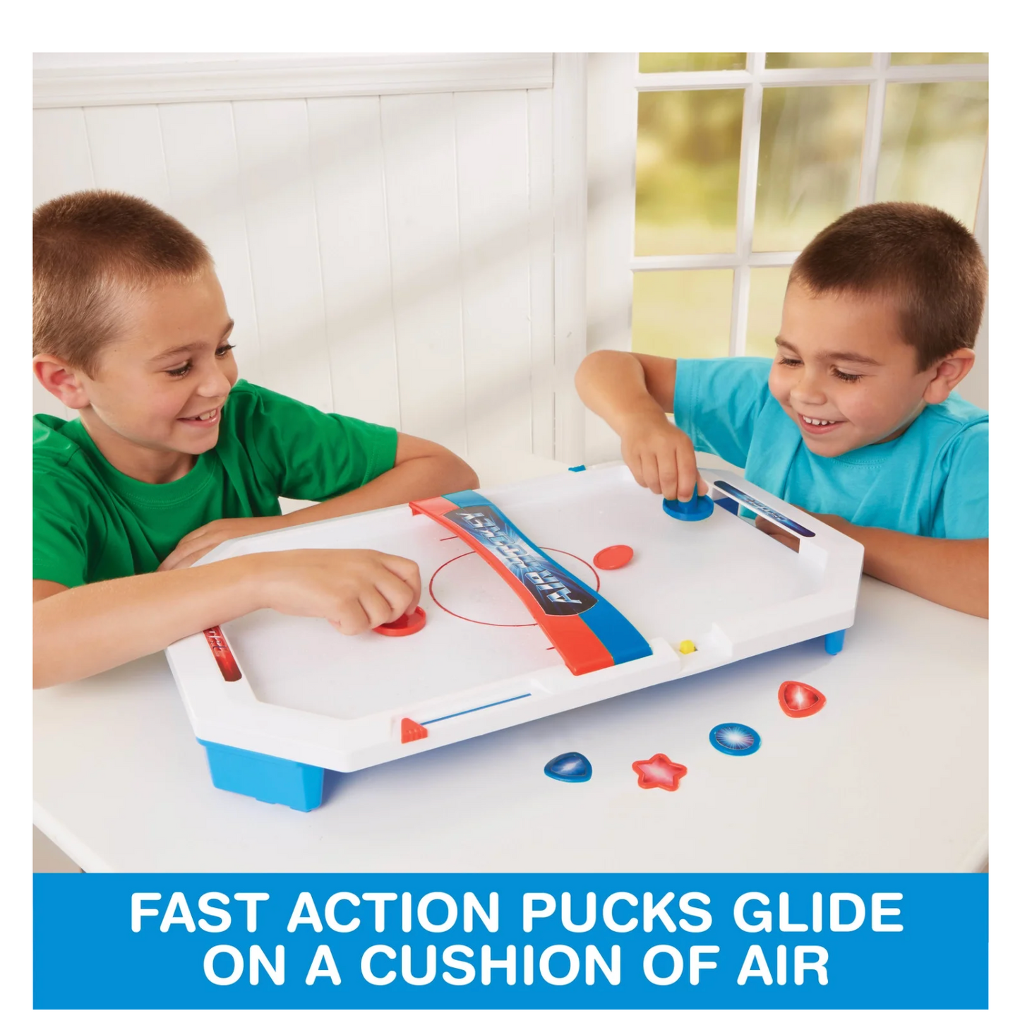 ELECTRONIC AIR HOCKEY TABLETOP GAME