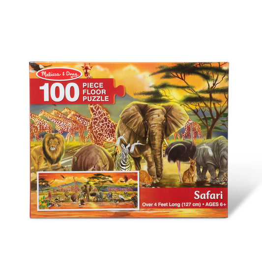 SAFARI FLOOR PUZZLE 100 PIECE