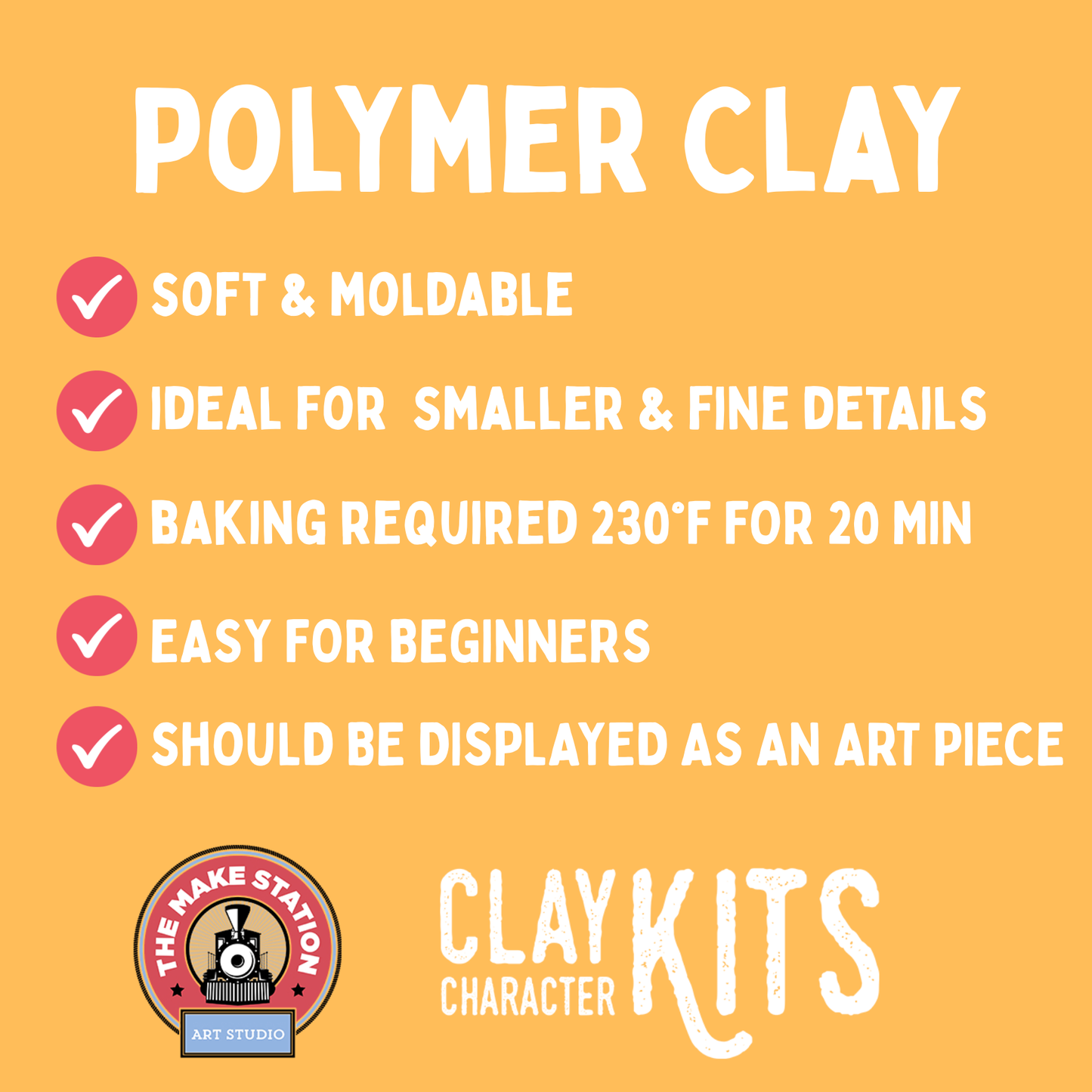 Capybara DIY Polymer Clay Kit | Polymer Clay