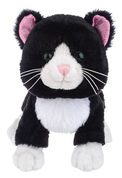 WEBKINZ BLACK AND WHITE CAT
