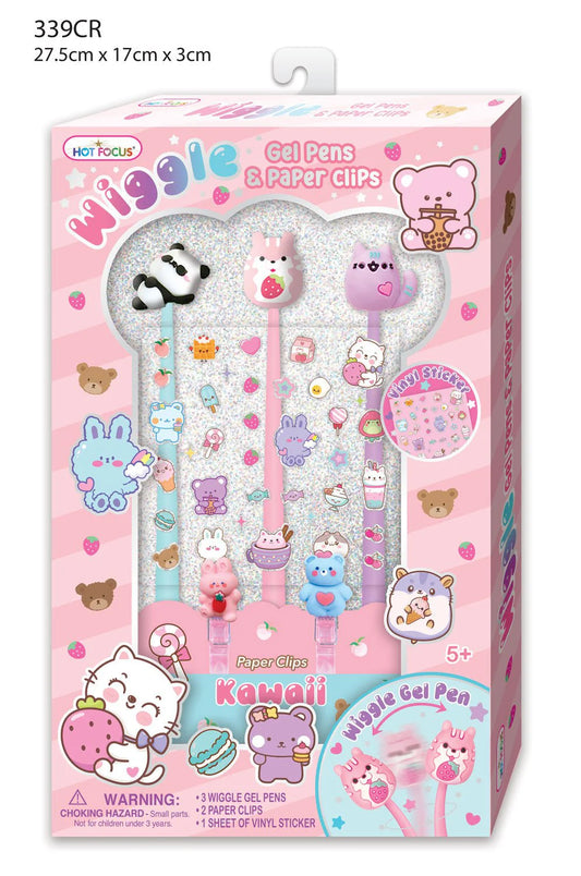 Wiggly Gel Pen, Critters